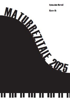 Broschüre Maturrezitale
